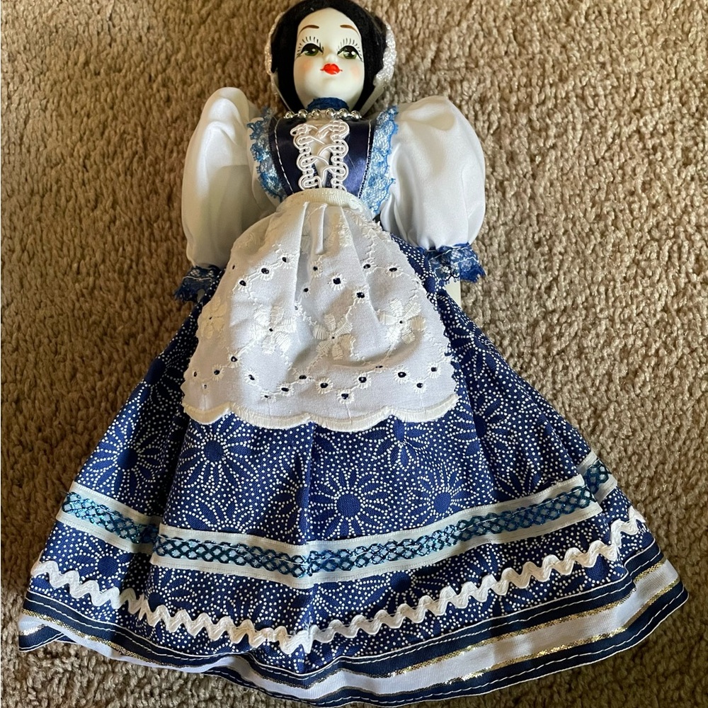 1’-tall Porcelain-limb Doll